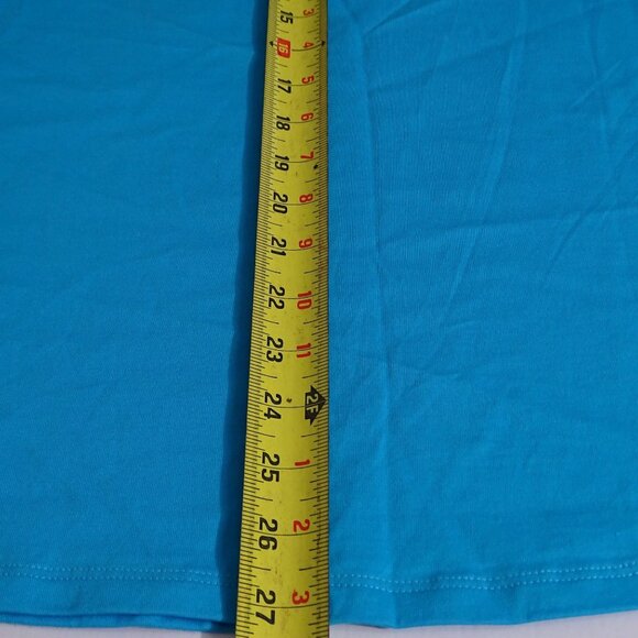 Lands End Blue Tank Top Women Petite Size LP 14P 16P Sleeveless Loose Fit NEW - Picture 7 of 7